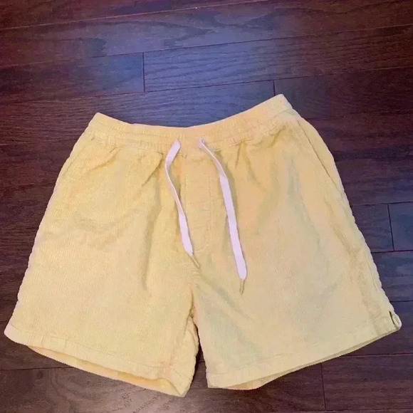 Urban Outfitters Men’s Corduroy Volley Shorts - Picture 2 of 4